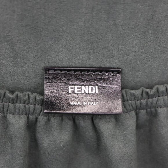 Fendi  FF Logo Large Zucca Canvas Rigid Suitcase Grey - Picture 13 of 14